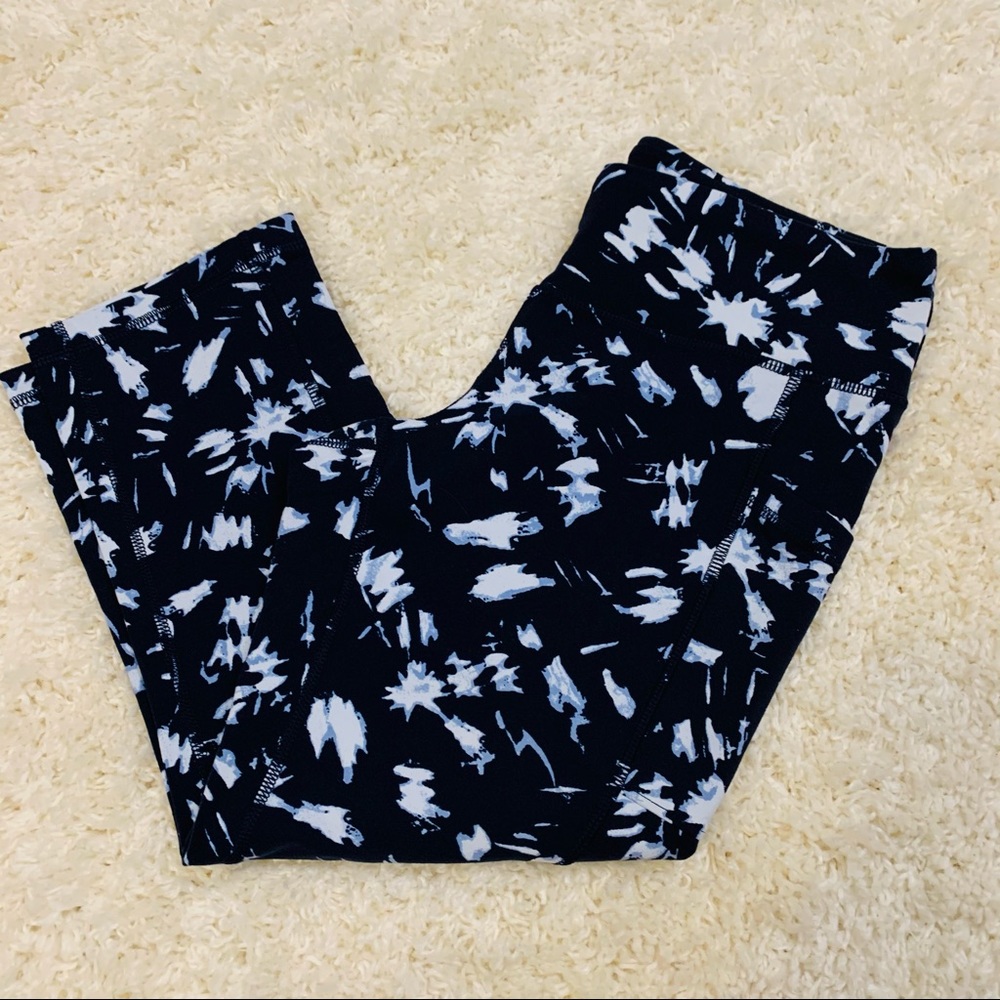 Lucy Tye-dye Cropped Leggings